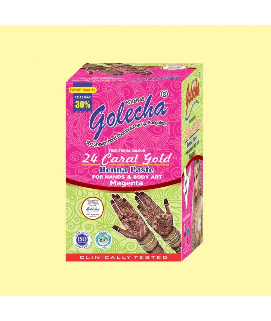 GOLECHA 24 CARAT MAGENTA HENNA TUBE