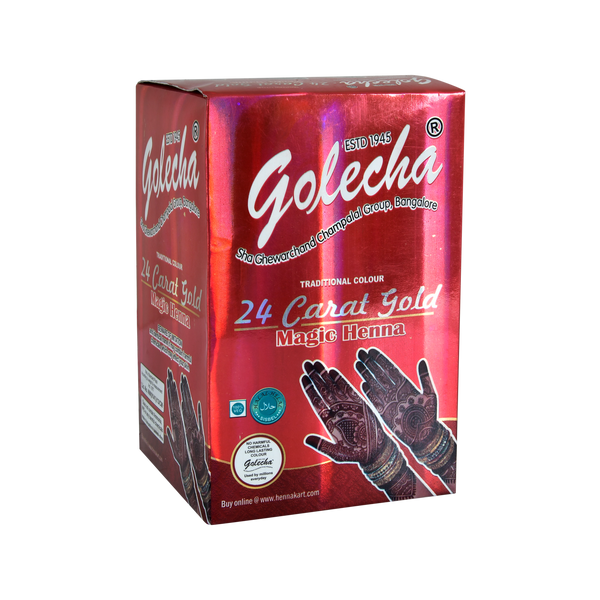 GOLECHA 24 CARAT RED HENNA TUBE