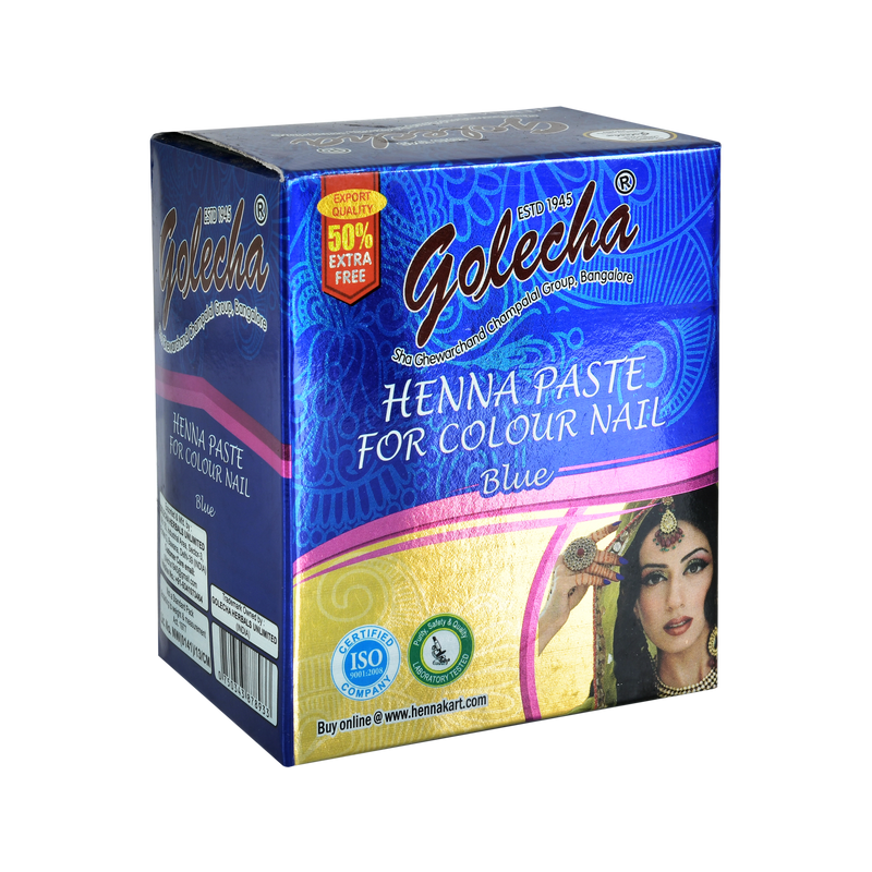 GOLECHA NAIL BLUE HENNA TUBE