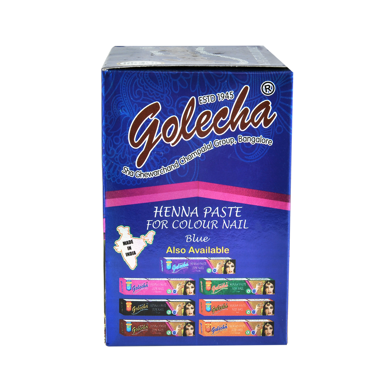 GOLECHA NAIL BLUE HENNA TUBE