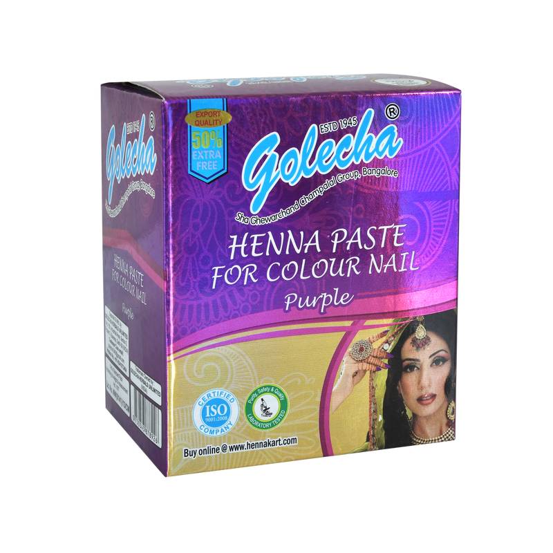 GOLECHA NAIL PURPLE HENNA TUBE