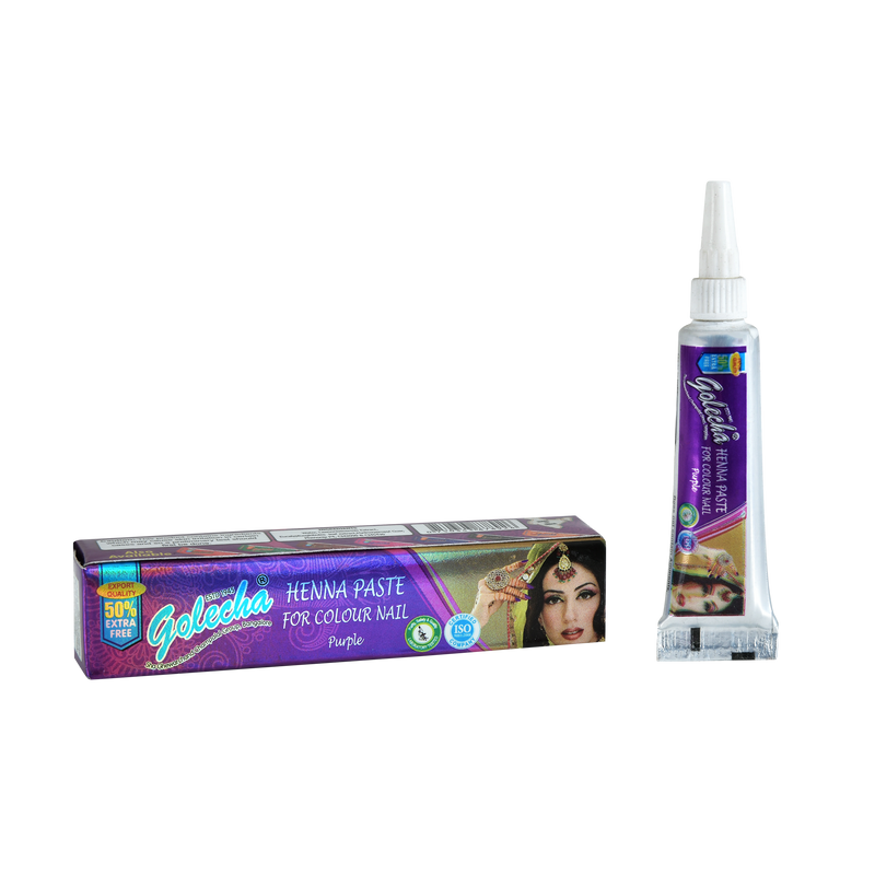 GOLECHA NAIL PURPLE HENNA TUBE