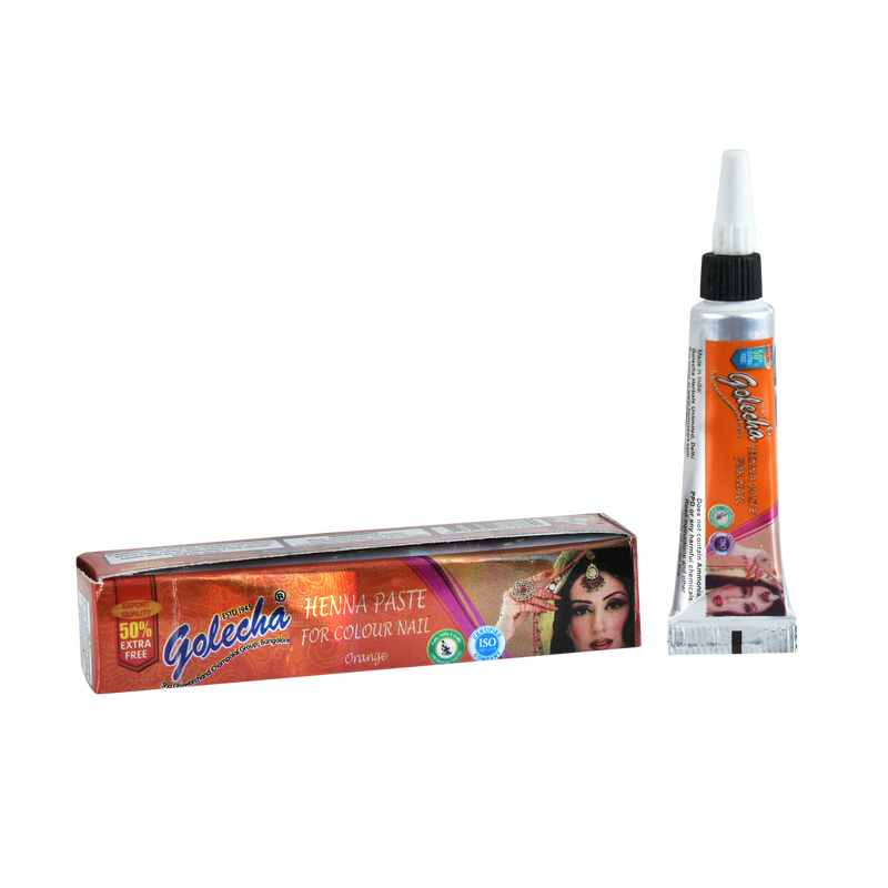 GOLECHA NAIL ORANGE HENNA TUBE