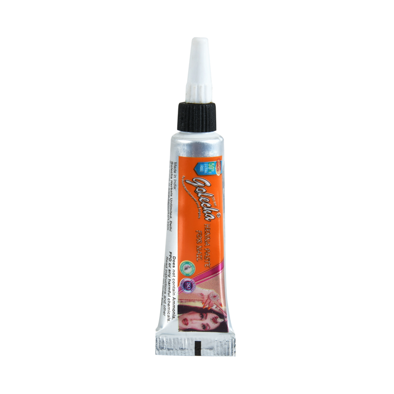 GOLECHA NAIL ORANGE HENNA TUBE